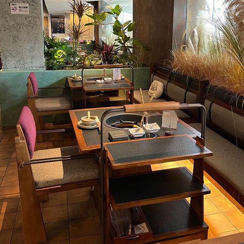 漳州市岩板餐桌火锅桌 - 厂家